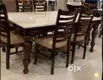 Marvel of Delhi 6 seater dining teak wood