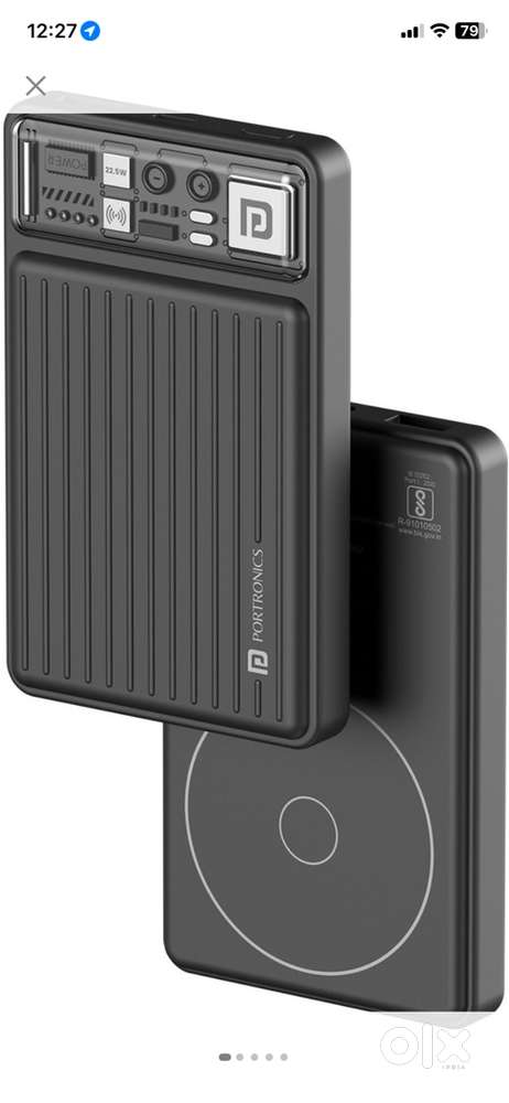 Portronics Wireless Power Bank 22.5W – Brand New, Unused