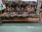 Sagwan sofa set excellent condition