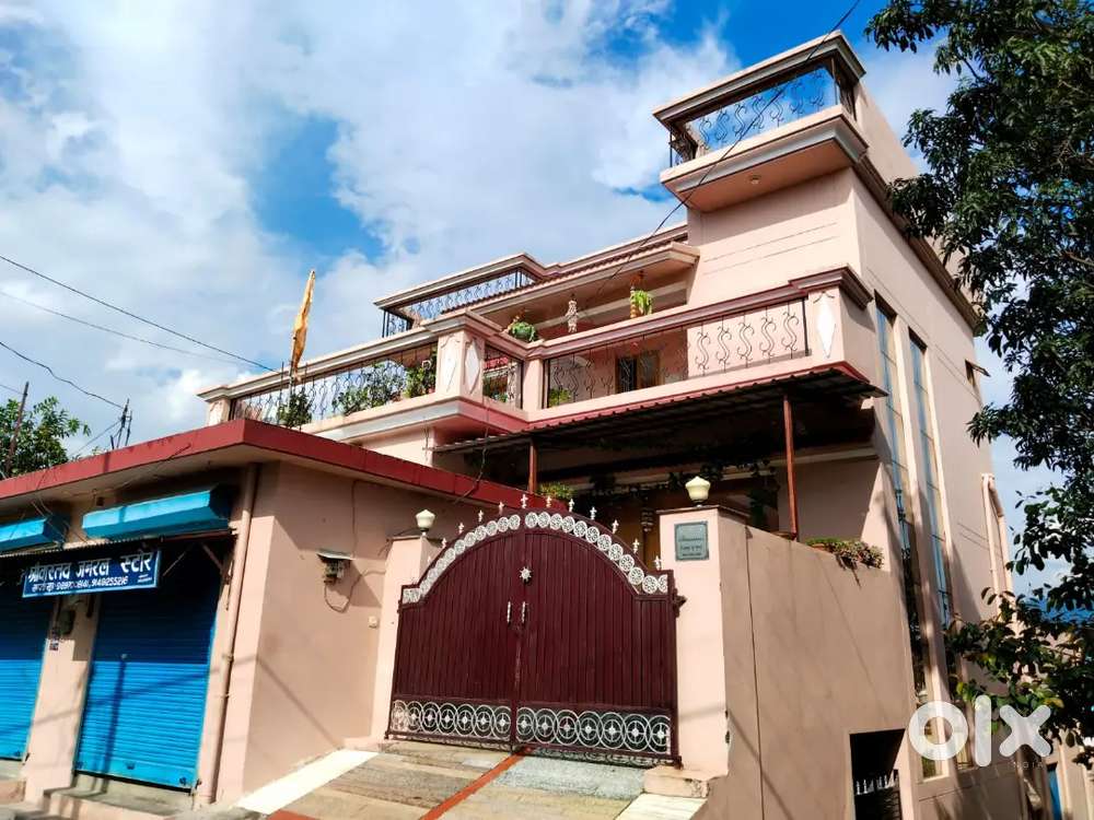 Two room set with kitchen and car parking and two wheeler parking