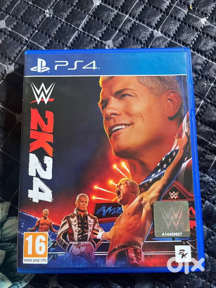 Ps5 or Ps4 WWE 2K24 just for 2000 rs