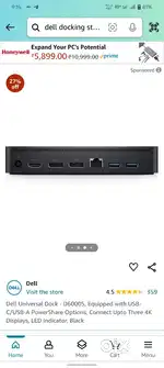 Dell docking station d6000s