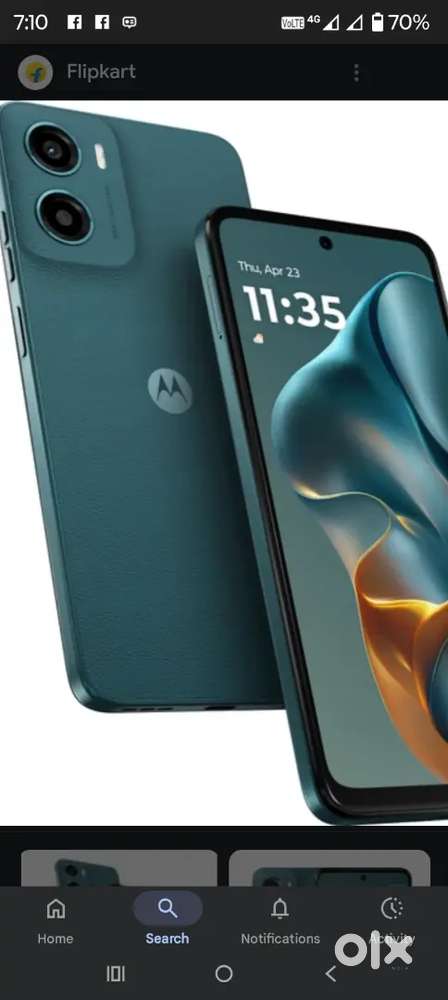 Moto g05 two month old fixed price no bargaining