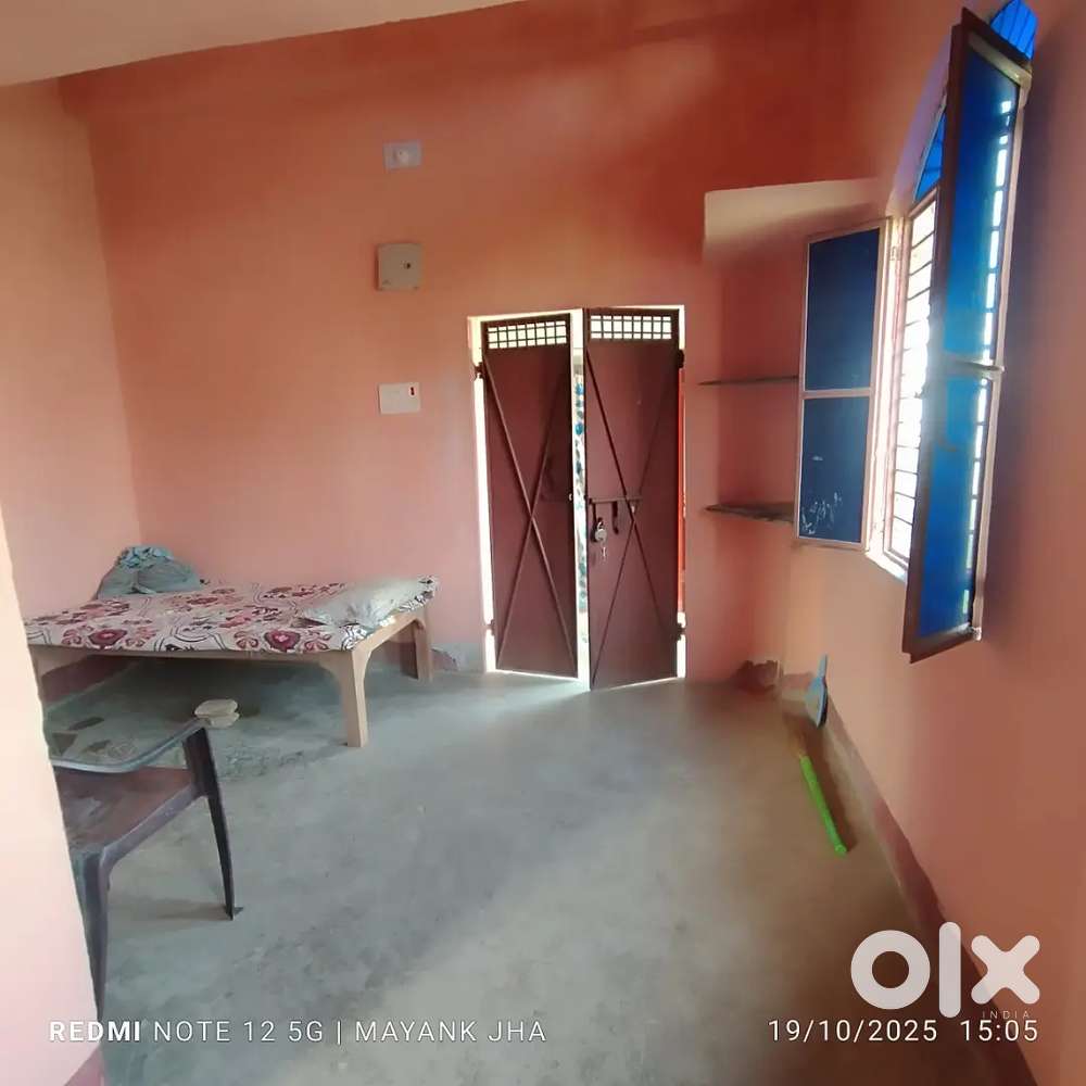 1 BHK East Facing Flat for Rent in Rewa Road (Muzaffarpur).