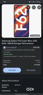 Samsung f62