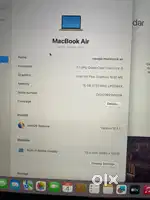 Macbook air 2020