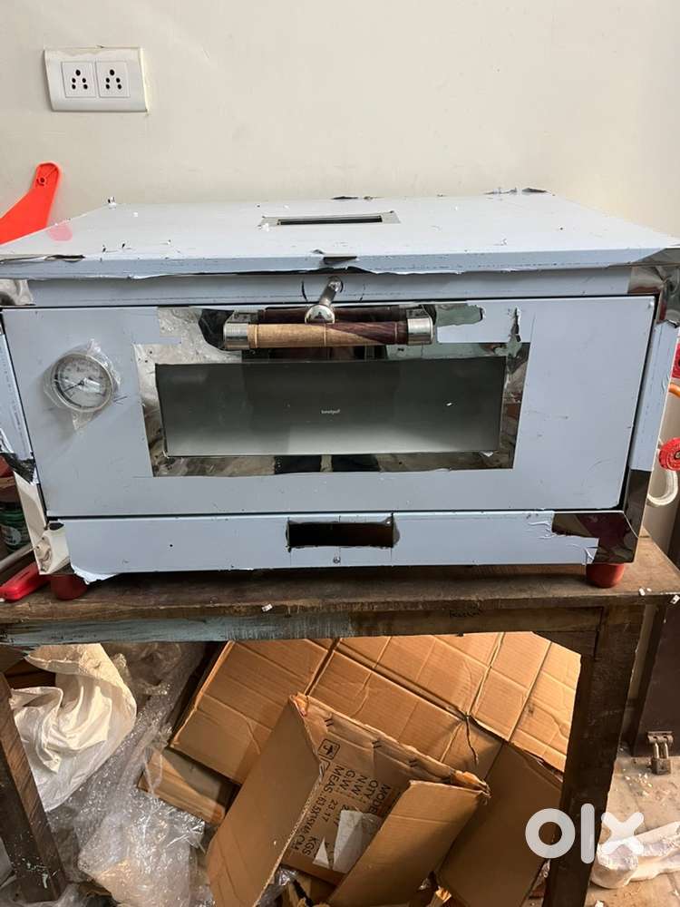 Gas pizza oven stone