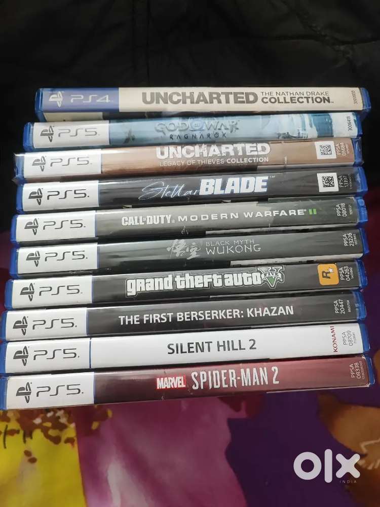 Selling PS4 & PS5 Games (PlayStation Games)