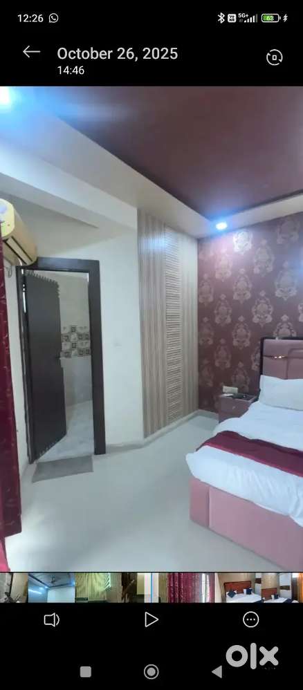 A good sized furnished luxury room for rent only for two persons