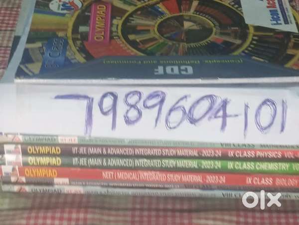 All IIT foundation books from icon Academy for basic study