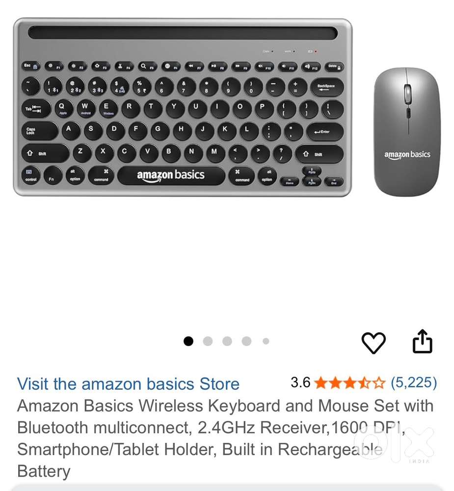Wireless keyboard & mouse