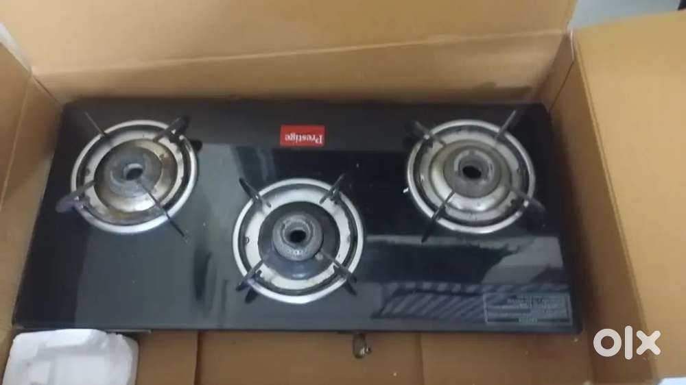 PRESTIGE BLACK GLASS STOVE