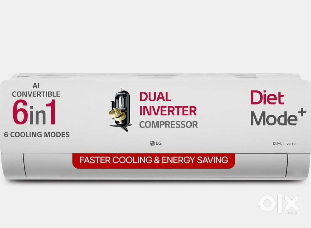 5 star LG 1.5 ton ac