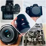 Sony camara and 35mm lense and ronin sc gimbal sale full setup