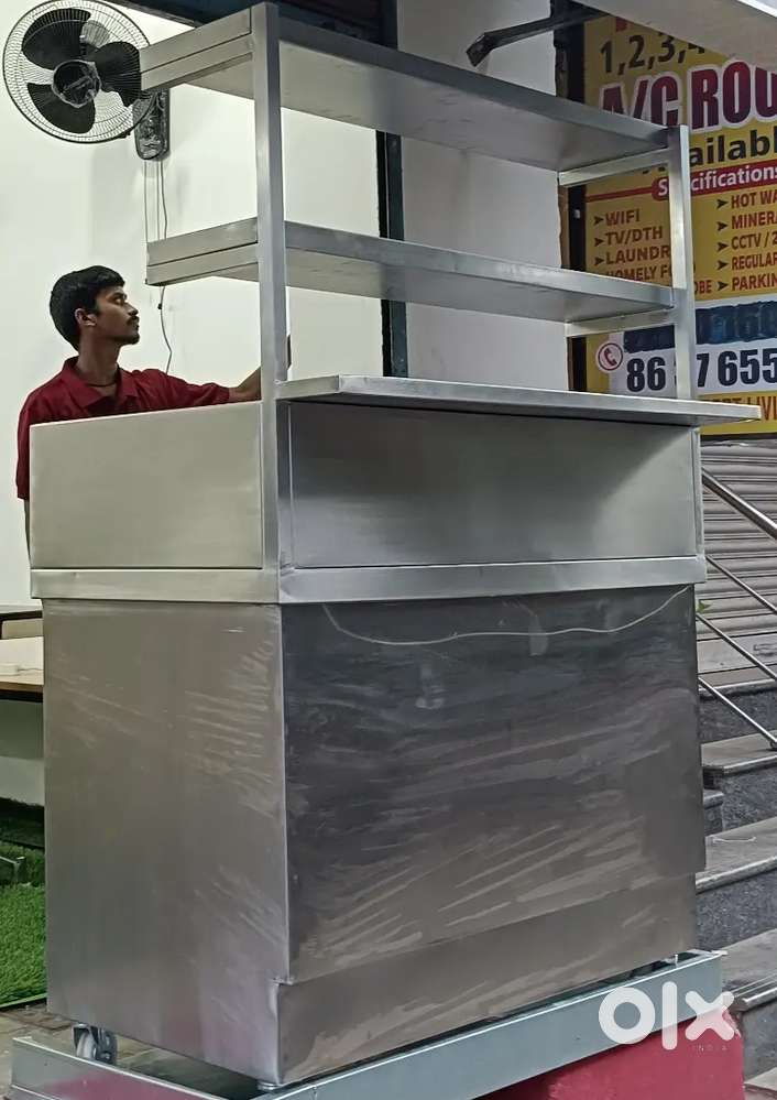 Stainless Steel 304 - juice & chat counter