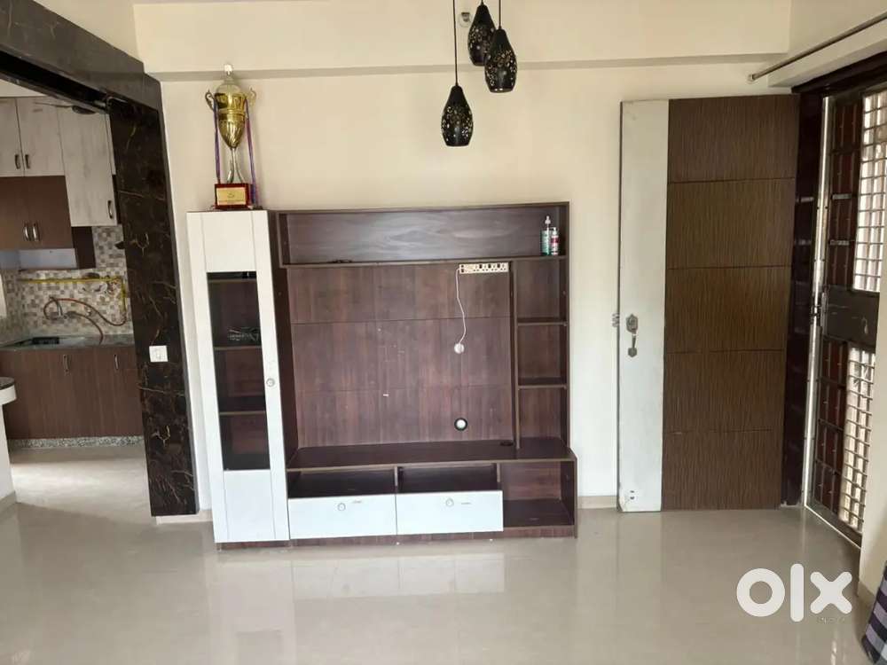 3bhk semi furnished new flat