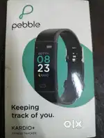 Pebble fitness tracker