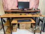 Good strong spacious computer table for sale charholi budruk wadmukhwa