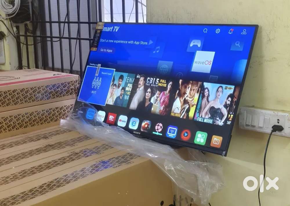 50 inch sony smart Android frameless oled 4k 3yr display waranty 25000