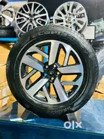 18inch Tata harrier Safari dual tone OEM Alloy wheels with Tyres