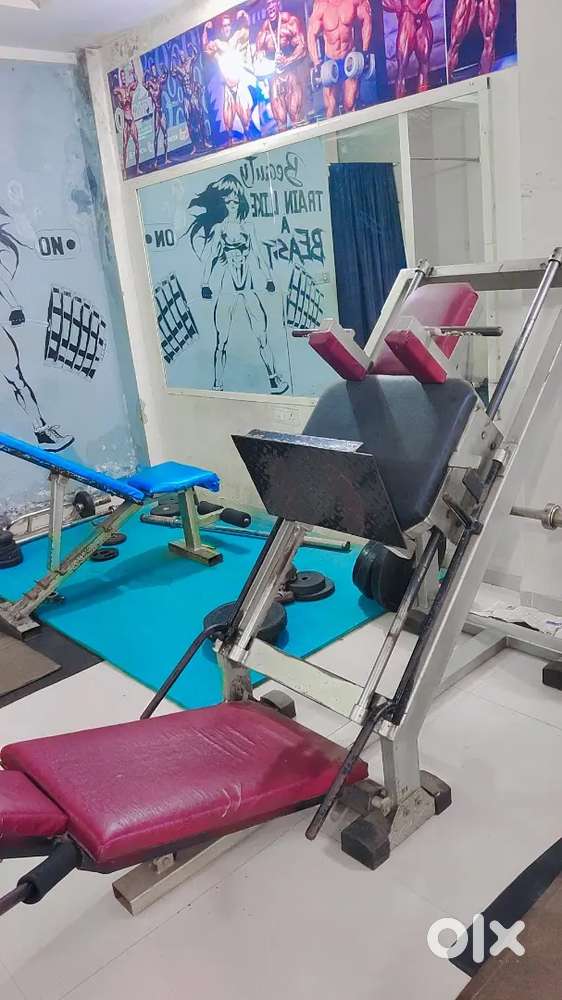 Gym setup very running condition