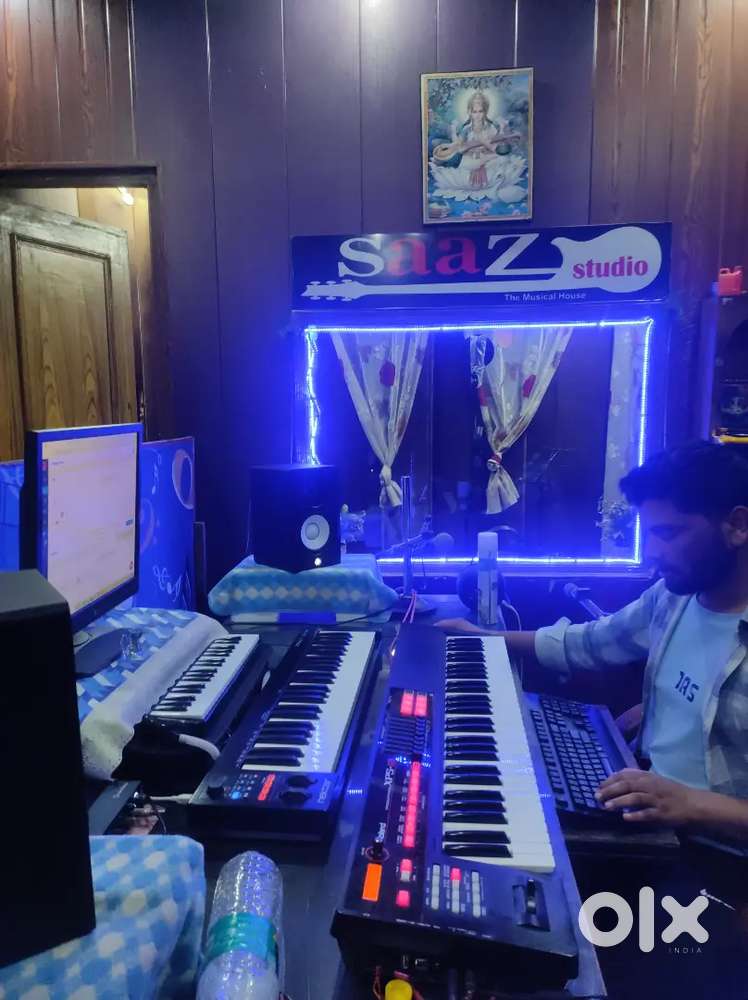 Saaz Studio Dehradun! Sound Recording and Music Classes vocals dubbing