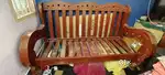 Wooden sofa in good condition