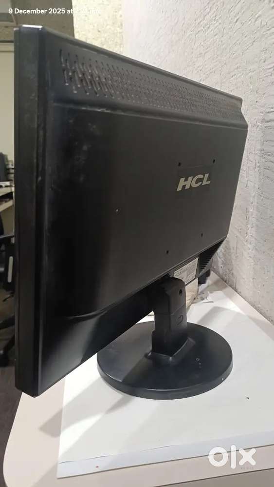 HCL monitor 19 inch 4500Rs.