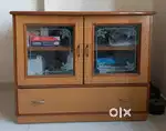 Wooden storage Trolley with wheels