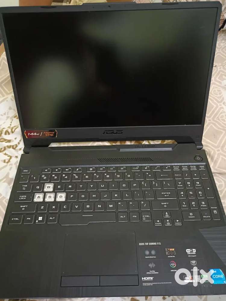 Asus TUF Gaming F15 - i5 11th Gen, RTX 2050, 8GB RAM, 512GB SSD,144Hz