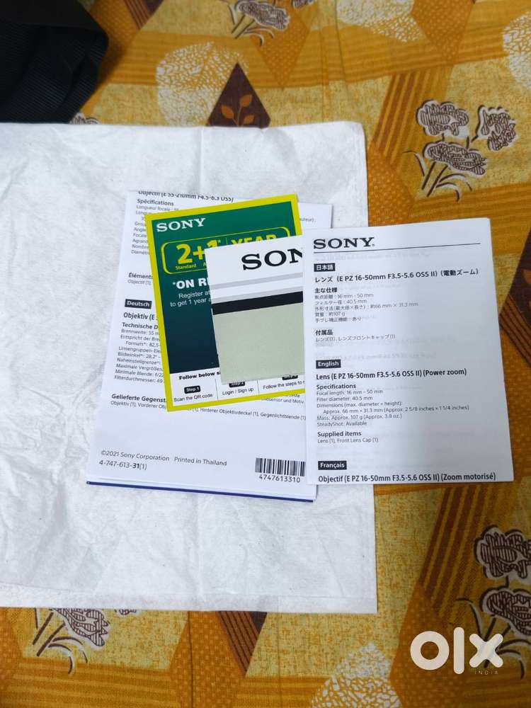 SONY ILCE-6100X Mirrorless Camera Body with with SELP16502 & SEL55210