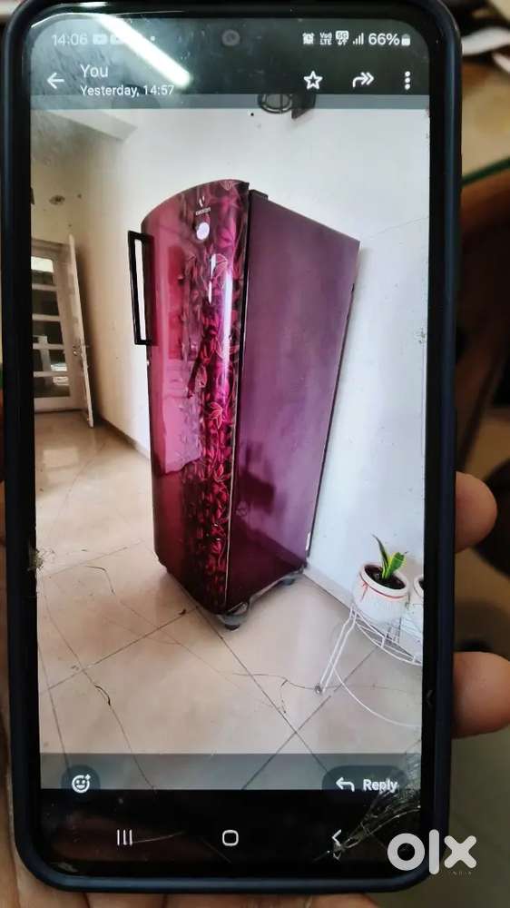 Fridge videocon 265ltr