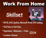 Work from Home - EPUB, OCR, Epsilon, Ms word, PDF Linking