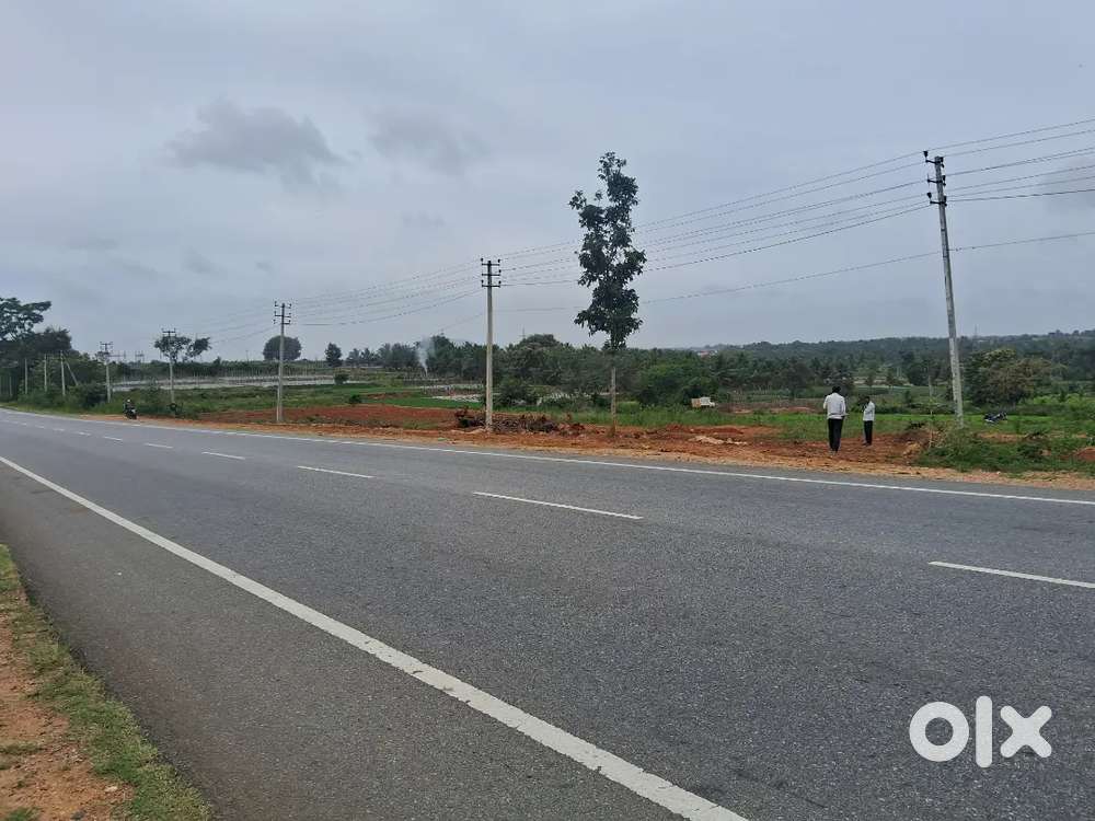 18 guntas commersial property opp petrol bunk