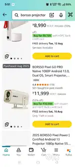 Borsso projector