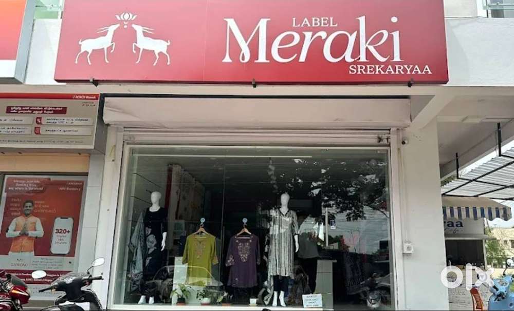 Female salesperson in a Boutique