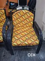 Steel sofaset  3seater1  and 1seater2