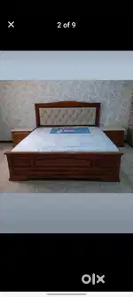 Brand new king size 6/6.5 with storage wooden bed in wholesale price
