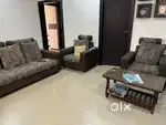 Fabric sofa set