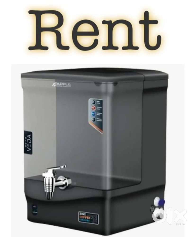 Water purifier available on rent