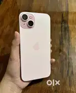 iPhone, 15 128 GB pink with box