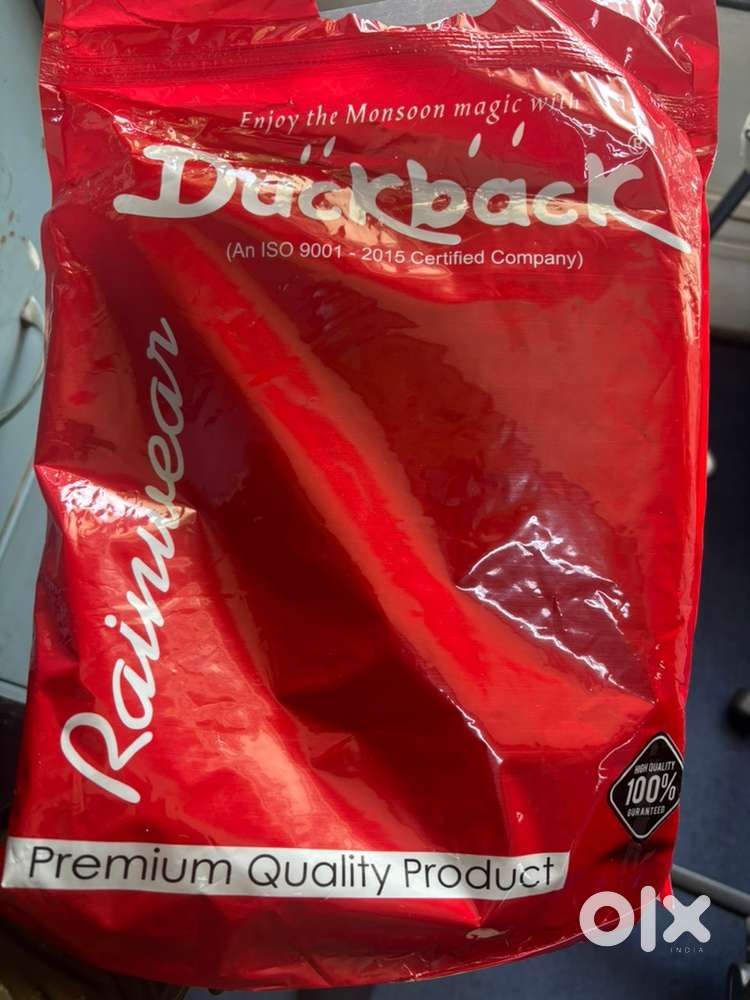 duckback raincoat new unused