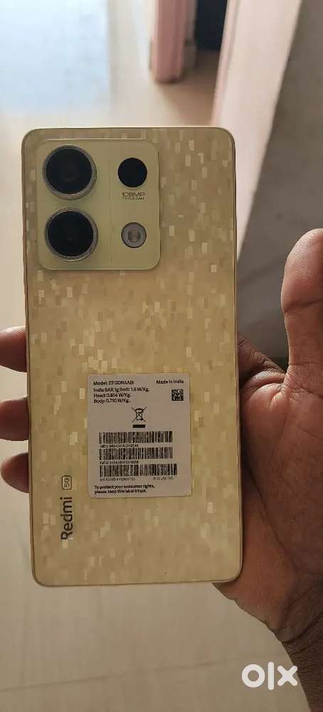 Redmi note13 5G Gold colour