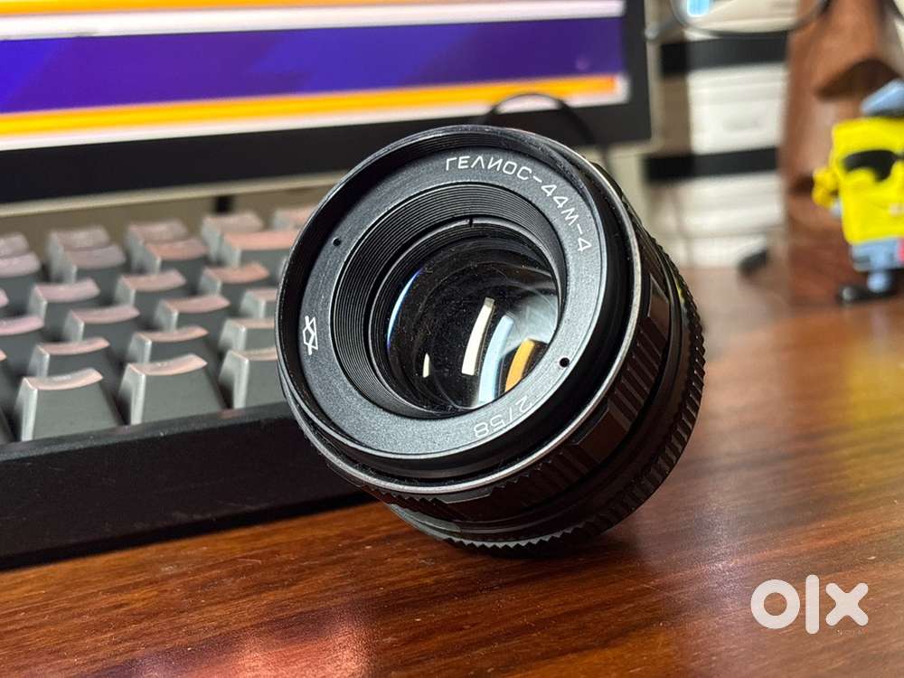 Helios 44-2 58mm f/2 Swirly Bokeh Lens, m42 cover Full Frame Sensor