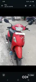 Hero honda pleasure