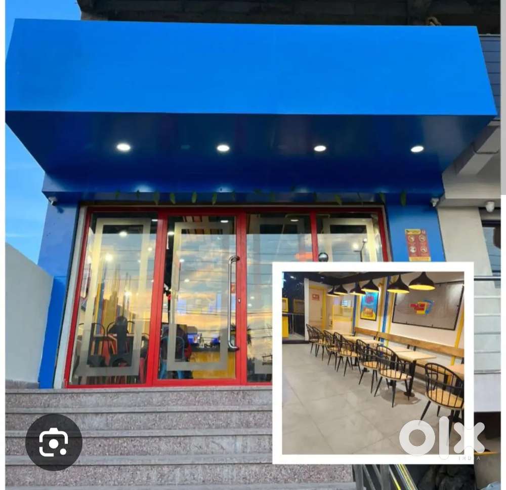 Ground floor  750 sqft shop for Resturant/ cafe  in Ratu road