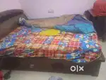 King size spring bed alone