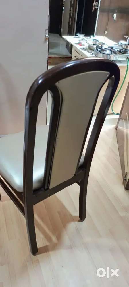Golden cushioned chair