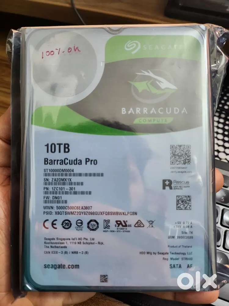 Seagate Barracuda Pro 10Tb SATA Hard drive