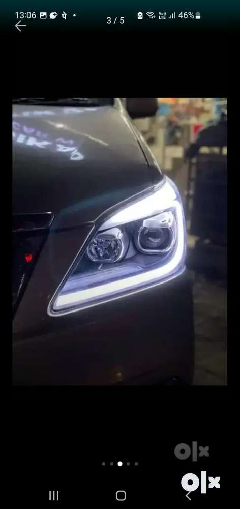 Toyota Innova Headlight tail light and fog lamp drl combo